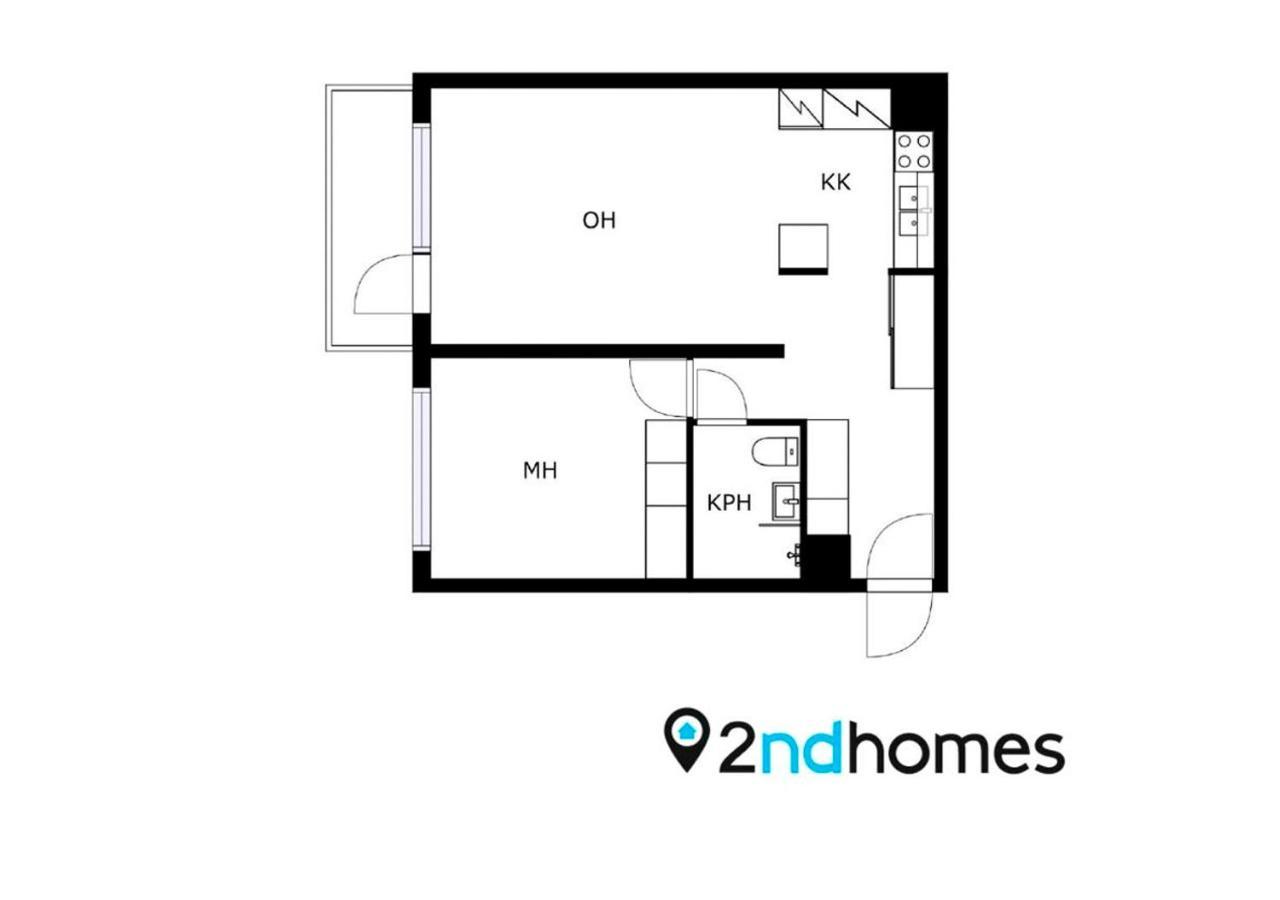 Heartful 1Br Apartment With Balcony Next To Railway Station - Hosted By 2Ndhomes Tampere Exterior foto
